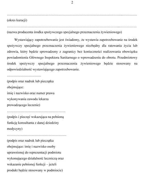 Załącznik nr 2 do ustawy z dnia 14 sierpnia 2020 r. o zmianie niektórych ustaw w celu zapewnienia funkcjonowania ochrony zdrowia w związku z epidemią COVID-19 oraz po jej ustaniu