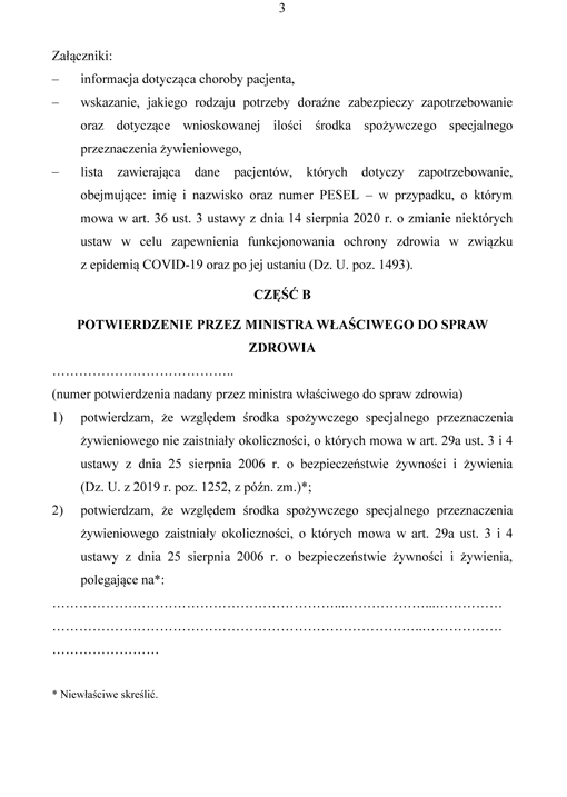 Załącznik nr 2 do ustawy z dnia 14 sierpnia 2020 r. o zmianie niektórych ustaw w celu zapewnienia funkcjonowania ochrony zdrowia w związku z epidemią COVID-19 oraz po jej ustaniu