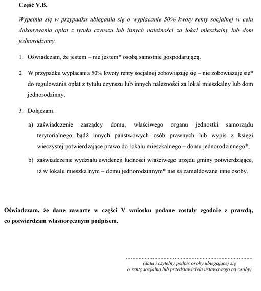 Wniosek o rentę socjalną