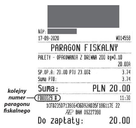 Paragon fiskalny