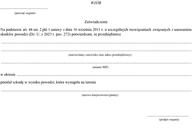 Zawiadczenie