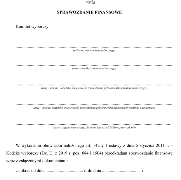 Sprawozdanie finansowe